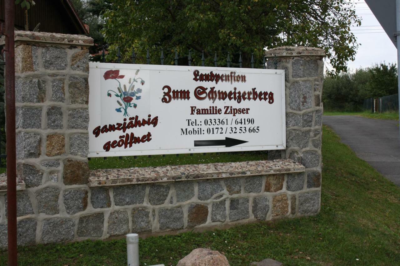 Neugrimnitz Landpension Zum Schweizerberg מראה חיצוני תמונה
